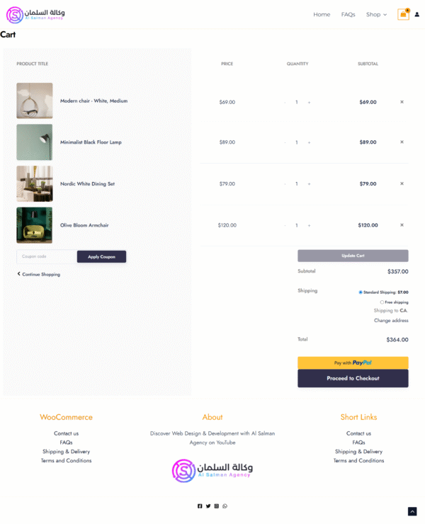 Cart Page